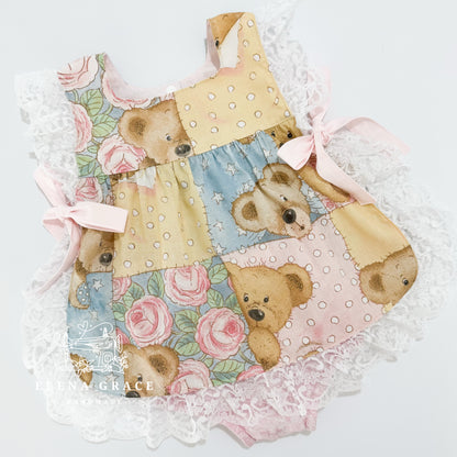Teddy Pollyanna Pinny Two-Piece | 4T (3-4y)