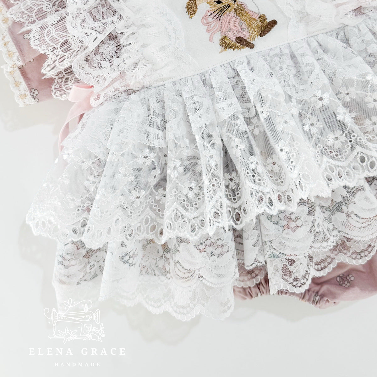 Layered Lace Peplum