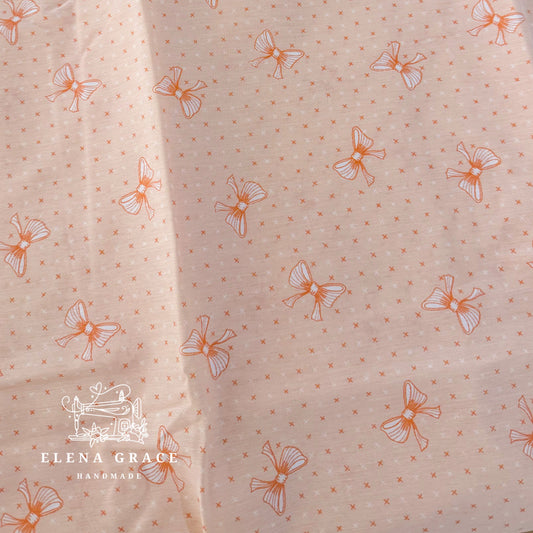 Fabric 10 // Vintage Brentfords (Peach)