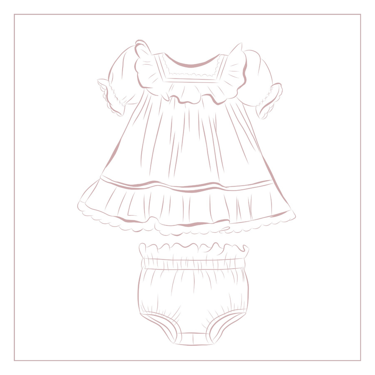 Frilly Anna Two-Piece