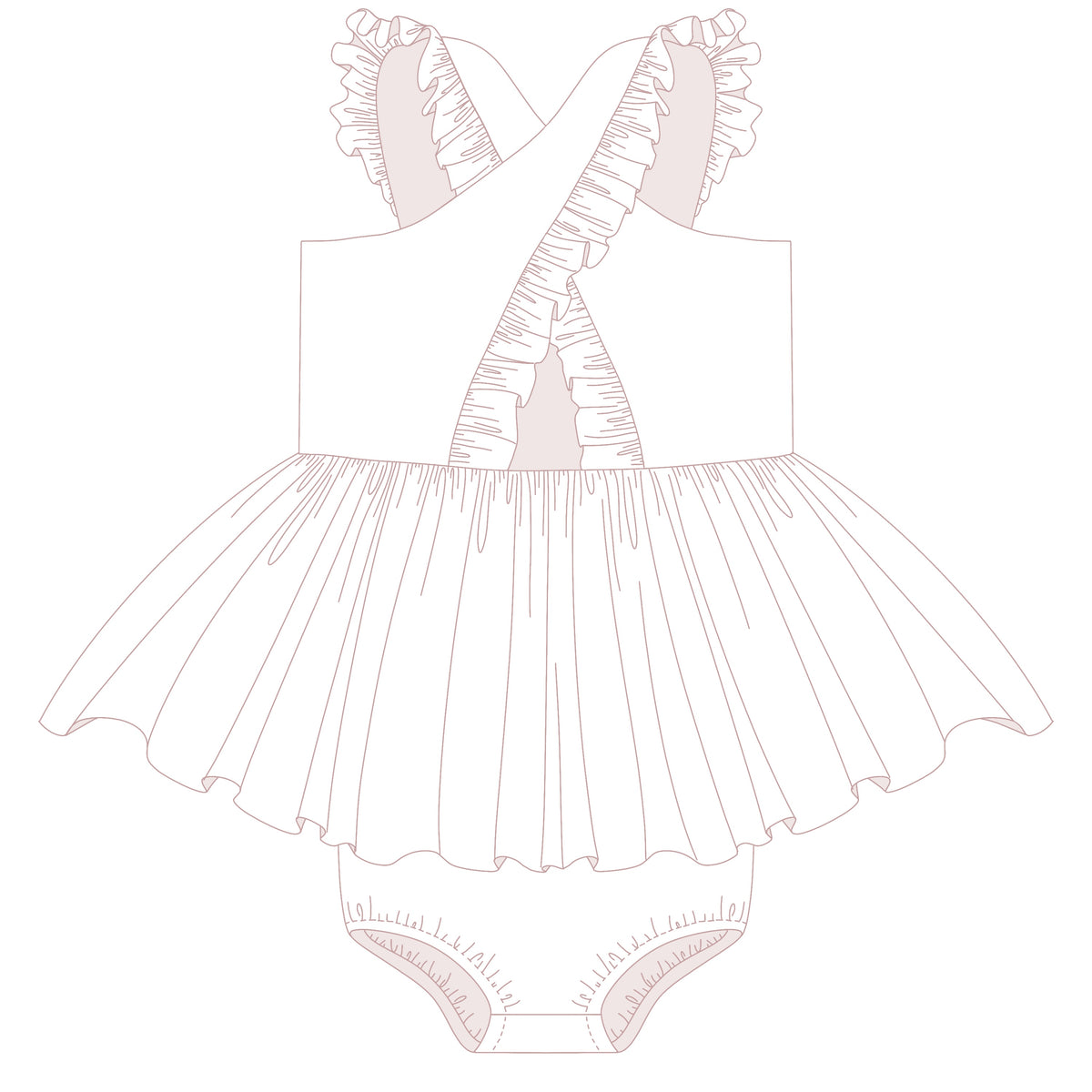 The Glinda Two-Piece