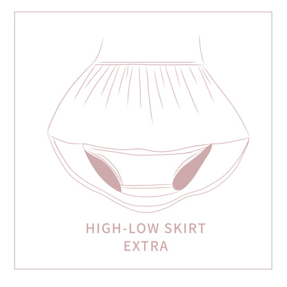 EXTRA : High-Low Skirt