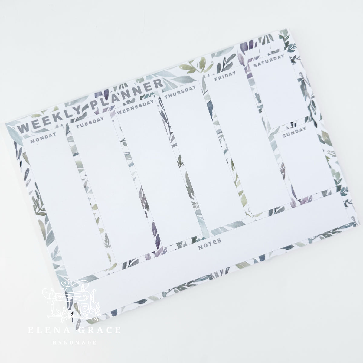 A4 "Weekly" Notepad