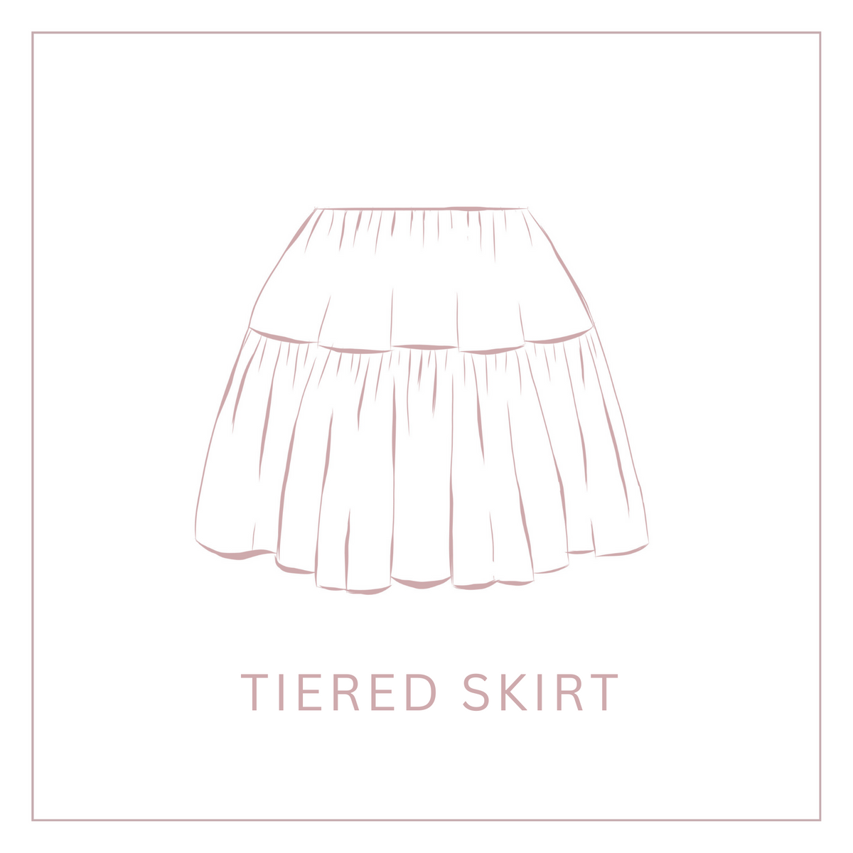 EXTRA : Tiered Skirt