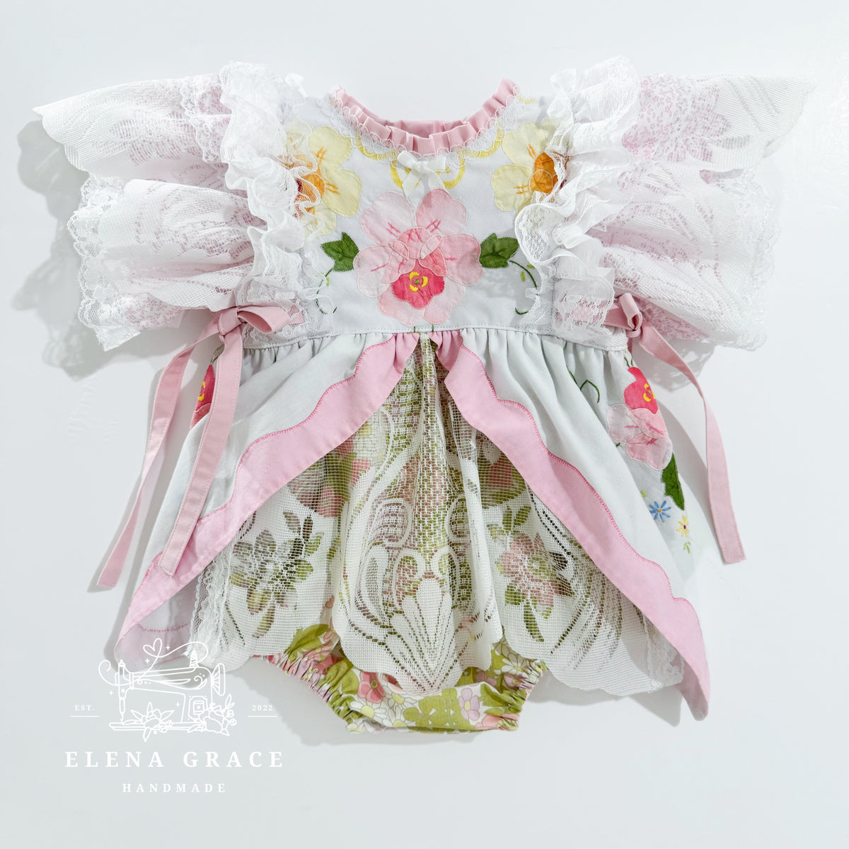 The Nora Romper // 12-18m